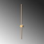 Opviq Sword - 13487 Lámpara de pared dorada